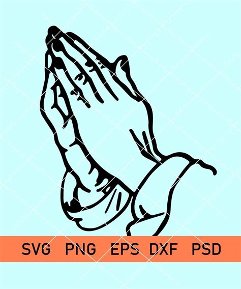 Download 444+ Praying Hands SVG Cut File Crafts